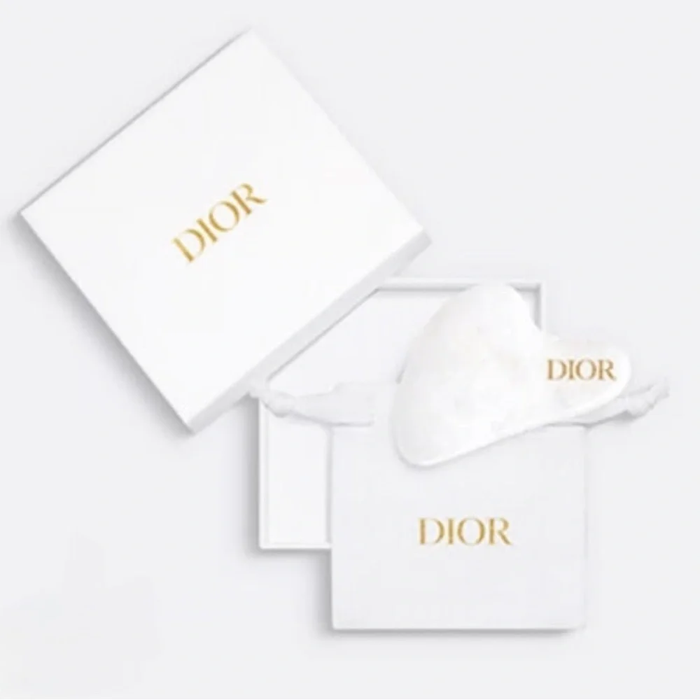 Dior Gua Sha Face Stone Massage Tool + Lip Addict Sample Card